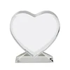 Wedding gifts beautiful love screen blank sublimation 3d crystal 3d photo crystal heart