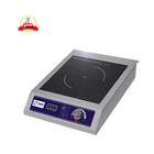 Stainless Steel 3500w 220v low price commercial electric induction cooker
