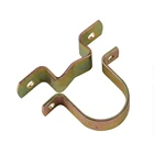 Factory Direct High Quality power line accessory Galvanized Metal pipe clamp