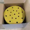 hook and loop abrasive gold sanding discs for car paint
