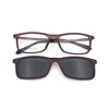 hot sale magnetic optical glasses high quality tr90 clip on magnet eyewear