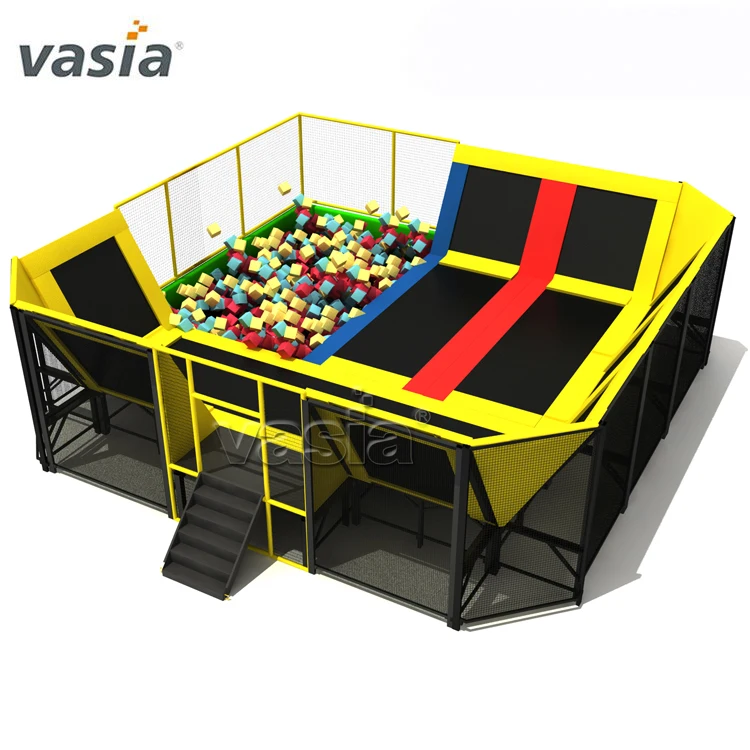 Jump Fitness Trampoline Amusement Park Indoor Playground With Soft Play Area Buy Soft Play Game With Fitness Trampoline Equipment Fitness Trampoline Park For Kids And Adults With Climbing Wall Indoor Playground With Ball