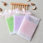 Lightening Degradable Foam Net Facial Cleanser PE Net For Facial Cleansing A129