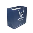 Low MOQ quality guaranteed logo CMYK printing gift shopping paper bag for exhibition
