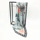 New arrival high quality custom design digital printed chiffon silk scarf for women