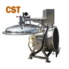 high temperature stainless steel commercial industrial pressure cooker for food processing