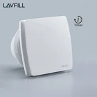 High Quality 18w 12v Smoking Room Used Home Ventilation System Dust Exhaust Fan With Time Sensor