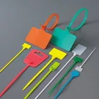 Adjustable plastic nylon rfid cable tie tag