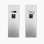 Stainless steel automatic air freshener wall mounted perfume fragrance spray aerosol dispenser