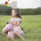 2019 Top New kids inflatable toys jumping Animal skipping bounce unicorn PVC Plastic Animals