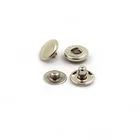 Sample Available Garment Basis Decorative Wholesale Metal Fastener Snap Buttons Brass Buttons