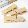 Christmas products decorative pegs 20 72mm big large unfinished natural wholesale manufacturing wooden clothespins