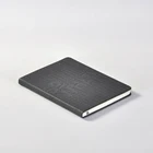 Custom 5x8 notepads, black FSC a5 custom note book