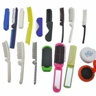Wholesale cute comb mirror set and bulk hair custom butterfly pocket hotel wooden comb