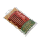 Wood Wide Teeth Professional Vintage Thread Hair Comb