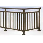 Edge Protective Decorative Garden/Balcony/Pool/Residential House Galvanized Powder Coated Fence
