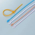 High temperature resistant nylon wire and cable harness knot ties (ball type)