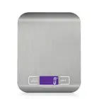2019 new products stainless steel tray simple digital kitchen scale
