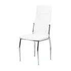 modern metal genuine leather dining chair,home furniture