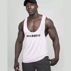 Mens OEM Gym Fitness Tank Tops Workout Cotton Sports Vests