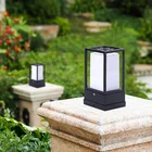 Garden Ac Modern Aluminum Outdoor Garden AC 220V Post Fence Lamp Waterproof LED Pillar Cap Lights