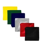100% Cotton Solid Color Blank Bandana For Custom Printing