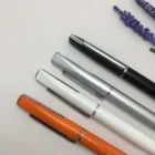 Logo printed dissimilarity luxury metal executive ballpoint pen refill machine