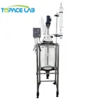 Easy Control Reliable Quality Essential Oil Extraction Equipment Economic glass reactor 20 l for Sale