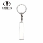 Metal gold silver coffin in aluminium floating keyrings/keychain