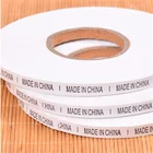 2019 new garment wash care label clothing size tag washable labels logo and Mark garment clothes printing label