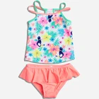 Top Selling Custom Design Girls Two Piece Set Swimwear Toddle Kids Bikini Swimwear