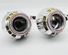 Good Quality 3.0" bi-xenon projector h1 H4,H7,9005,9006 hid kits with double angel and devil eyes for cars