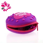 Cheap Coin Wallet Silicone Wallet Cheap Price Colorful Design Zipper Silicone Coin Wallet