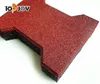 High quality 15mm thickness rubber tile rubber patio paver tiles