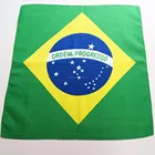 Hot Sale Fashion Custom Printed Square 22"*22"Cotton Bandana Flag