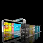 Trade Show Stand Backdrop Displays Photography Material Backlit Display Equipment Exhibition Booth
