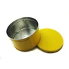 Metal Round Tin box with Colorful Painted Surface for Gift Packaging