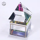 Creative Customize Pyramid Small Souvenir Music Dance Excellence Award Crystal Gifts