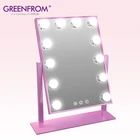 Makeup Tools Hollywood Lighted Makeup Mirror LED Cosmetic Mirror Light Up for Beauty