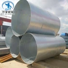 Factory Customized Different Length Big Size Round Galvanized Steel Pipe Price List