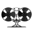 Multifunctional Heat Powered Fireplace Fan for Wood Stove