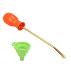 Pest Control Bulb Duster Sprayer, Termite Cockroach Bedbug Pest Killer Powder Duster with Longer Lance