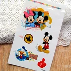 Customized cute cartoon face temporary tattoo sticker sheet for kids