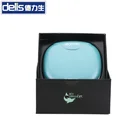 Distinctive ultrasonic containers for contact lenses cleaner