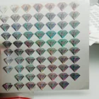Guangzhou Manufacture 2D/3D hologram sticker,Custom Holographic laser PET label/stickers printing,sticker hologam