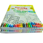 Customized art paper Laminated film children coloring memory book printing