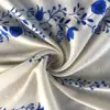Most popular china style poly spun jersey rolls 100% polyester fabric low price per yard knit for shirts