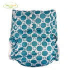 Custom printed thick adult baby washable reusable pul cloth snap diaper cover nappy pants design baby+diapers/nappies