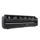 Multi-color rgb spider moving head light 6 head led bar stage laser lighting full color beam