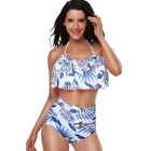Beach Sexy Bikini Two Pieces Swimsuit High Cut Swimwear For Women